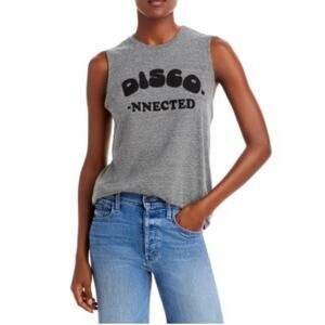 MOTHER Rowdy Disconnected Graphic Tank Size XS $95